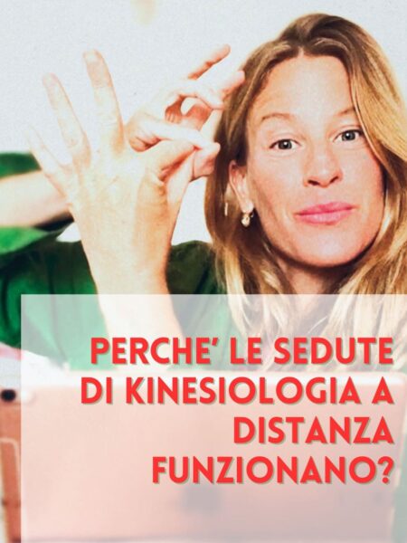 Sedute di kinesiologia online